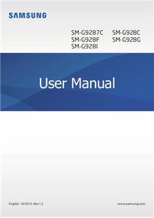 Samsung Galaxy S6 Edge Plus manual. Smartphone Instructions.
